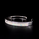 Load image into Gallery viewer, MOP V Shape Silver Bracelet