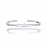 Load image into Gallery viewer, Slimline Designer Marquise Diamond Cuff