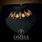 Load image into Gallery viewer, Temple Coin Choker Necklace
