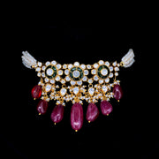 Omisa Ruby Royale Bridal Choker
