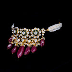 Load image into Gallery viewer, Three Piece Red Drops Chawker
