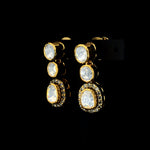 Load image into Gallery viewer, Three Polki Dangler
