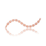 Load image into Gallery viewer, Rose Gold Princess Cut Square Bracelet
