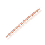 Load image into Gallery viewer, Rose Gold Princess Cut Square Bracelet
